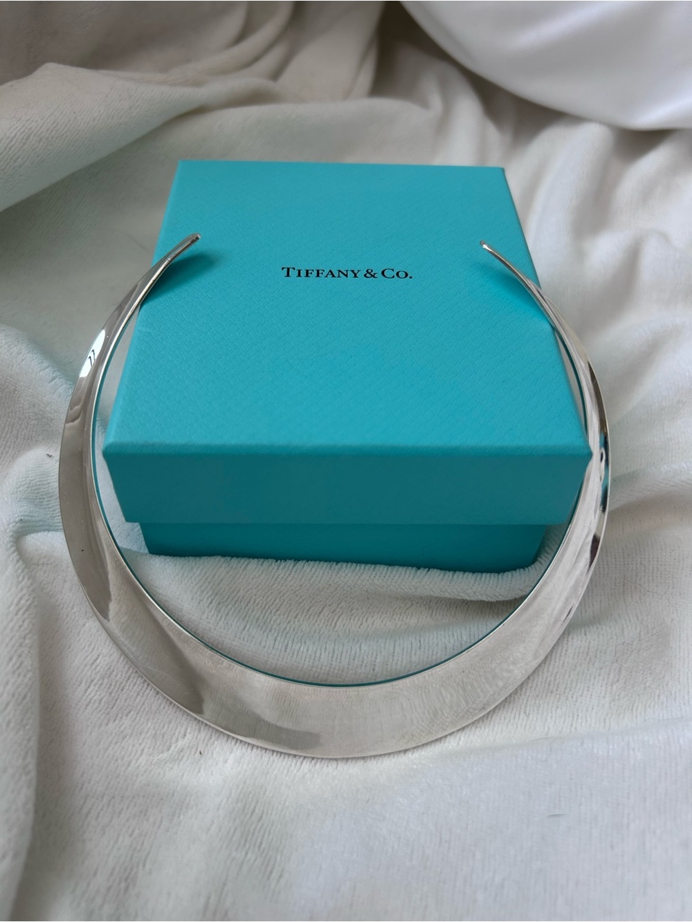 Tiffany & Co. Finnish Made Silver Collar Necklace